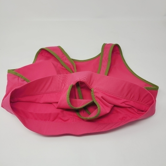 Fabletics | Women's Pink and Green Sienna High Impact Sports Bra (Size 2X) - Picture 11 of 13